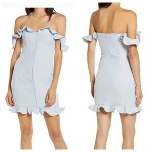 Lavish Alice Corset Ruffle Mini Dress